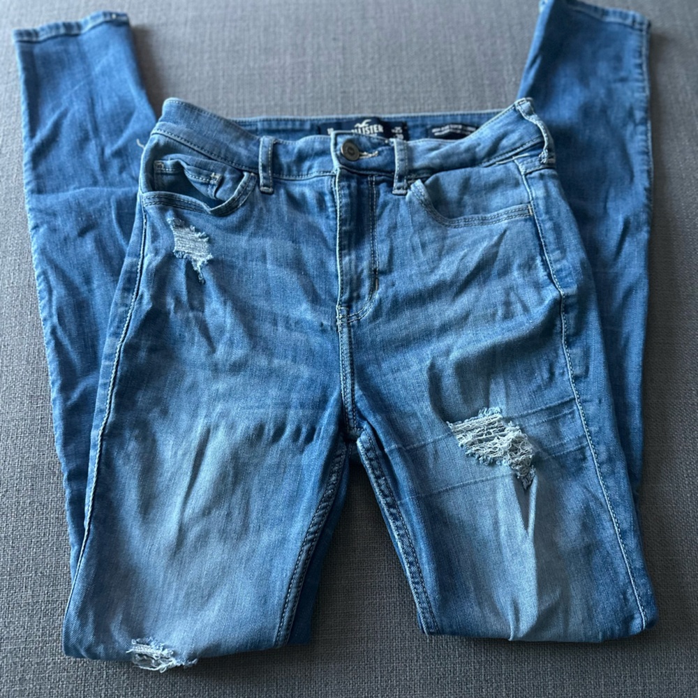 Hollister Blue Skinny Jeans for Women